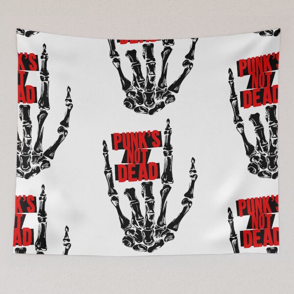 Item preview, Punk's Not Dead Skeleton Horns designed and sold by 133DandC.