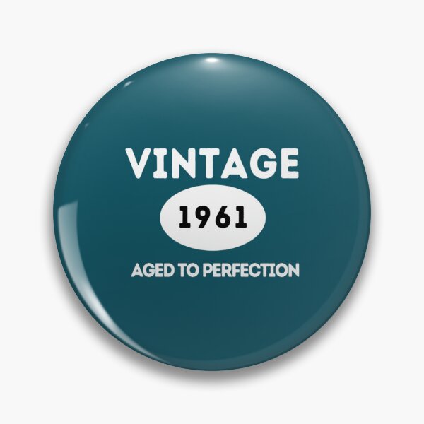 Item preview, Vintage 1961 Aged To Perfection T-ShirtVintage 1961, Aged to Perfection T-Shirt_by ArtHQ_ (1) designed and sold by shopbadao1.