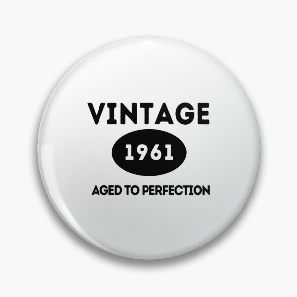 Item preview, Vintage 1961 Aged To Perfection T-ShirtVintage 1961, Aged to Perfection T-Shirt_by ArtHQ_ designed and sold by shopbadao1.