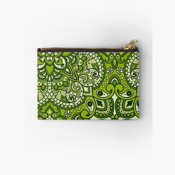 Item preview, Floral Mandala Repeat Pattern - Olive Green designed and sold by SemDesigns1.