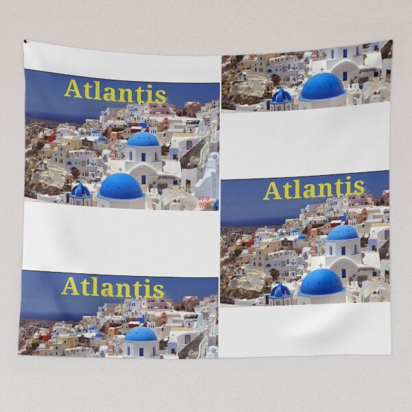 Item preview, Atlantis lettering designed and sold by Johnallthings.