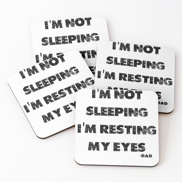 Item preview, I’m Not Sleeping I’m Just Resting My Eyes Shirt Dad Joke designed and sold by Desinger12.