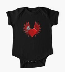 Heart Bomb One Piece - Short Sleeve