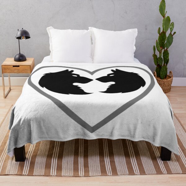 Item preview, Two wolves inside the heart designed and sold by Bilexpress.