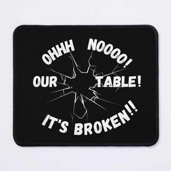 Item preview, Oh No! Our Table! It's Broken! designed and sold by raccoonbox.