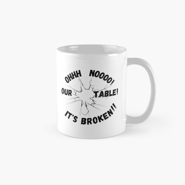 Item preview, Oh No! Our Table! It's Broken! designed and sold by raccoonbox.
