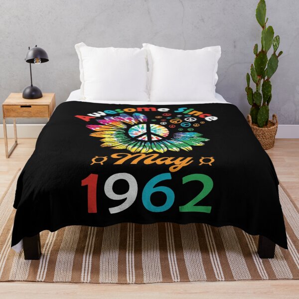 Item preview, Funny Birthday Quote, Awesome Since May 1962, Retro Birthday designed and sold by Estrytee.