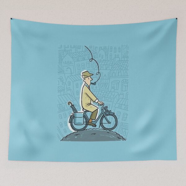 Item preview, Jacques Tati Illustrated  designed and sold by PeacefulRiver.