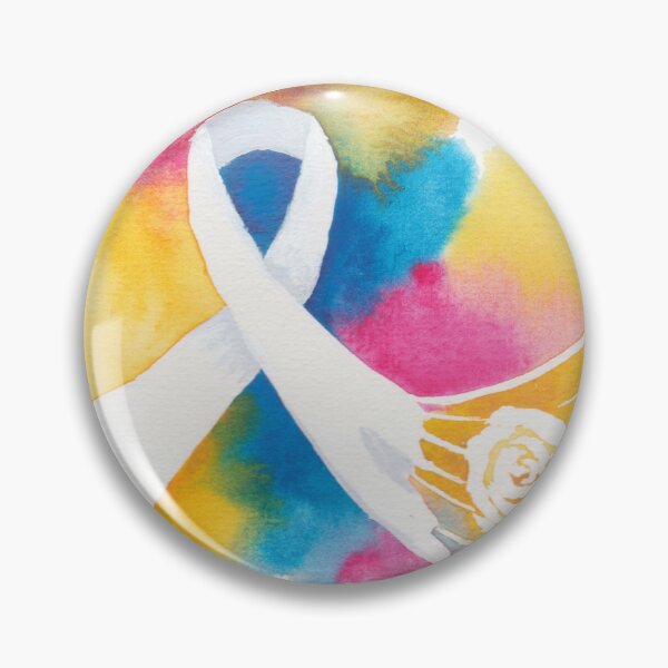 Cancer Survivor Ribbon Pin