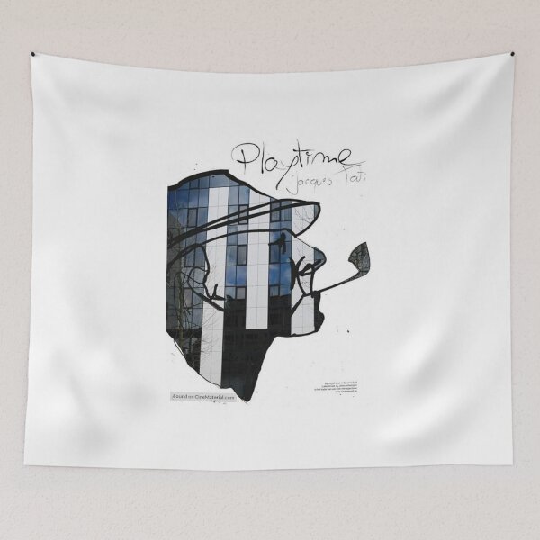Item preview, Playtime by Jacques Tati Movie Poster designed and sold by PeacefulRiver.