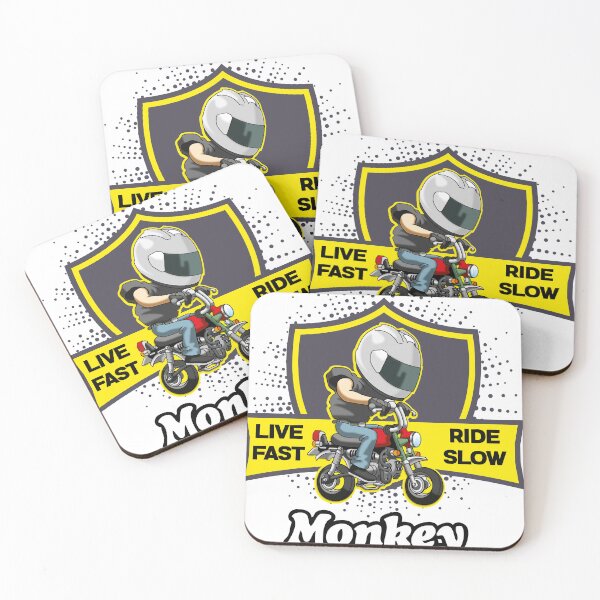 Item preview, HONDA MONKEY LIVE FAST RIDE SLOW NEW 2022 DESIGN designed and sold by wankedah.