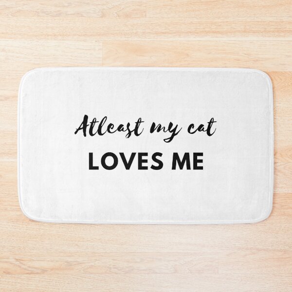 Item preview, At least my cat loves me, Valentines designed and sold by Sam Artist.