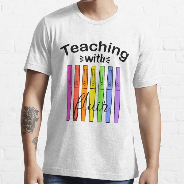 Teaching with Flair Flair Pen Funny' Women's T-Shirt