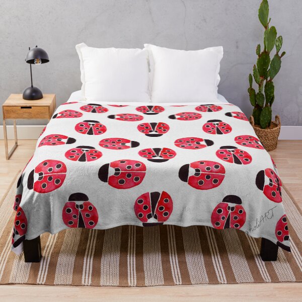 Item preview, Ladybug - watercolor artwork designed and sold by magnoliART botanical_kata.