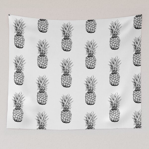 Item preview, Pineapple - Black designed and sold by Ross Jones.
