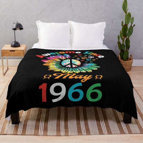 Item preview, Funny Birthday Quote, Awesome Since May 1966, Retro Birthday designed and sold by Estrytee.