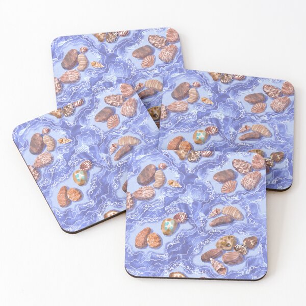 Item preview, Seashore, waves, pebbles designed and sold by Irina Ivanova.