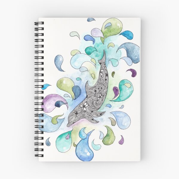 Item preview, Colourful Dolphin designed and sold by ishkaart.