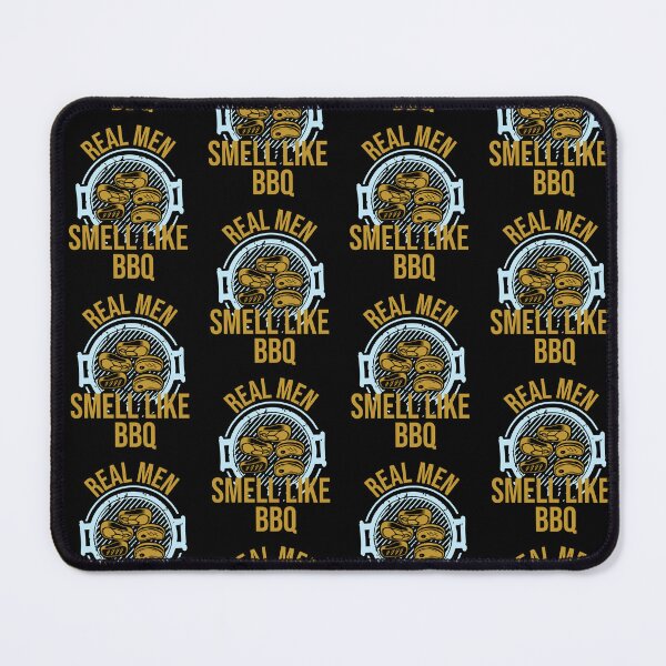 Item preview, Real Men Smell Like Barbecue Awesome Design With Funny Saying For Real Mens designed and sold by pedrored369.