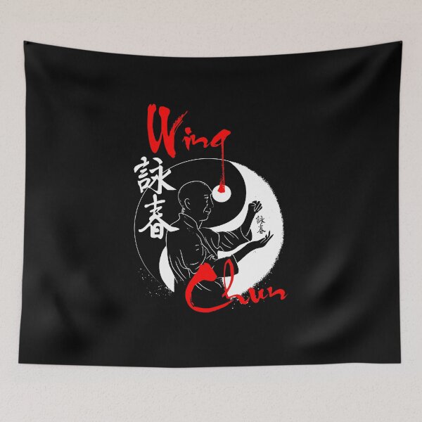 Item preview, Wing Chun Kung Fu Yin Yang Spirit - Martial Arts Design designed and sold by Zanshin-Art.
