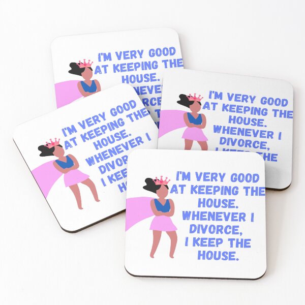 Item preview, FUNNY "I'M GOOD AT KEEPING AT THE HOUSE.." designed and sold by heyy GenZ.