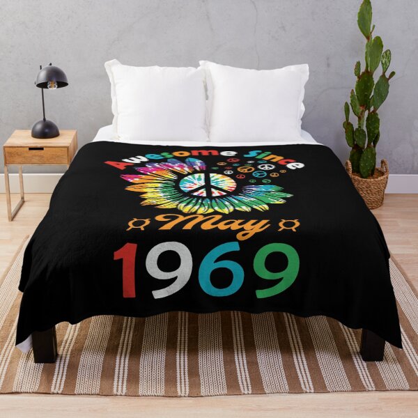 Item preview, Funny Birthday Quote, Awesome Since May 1969, Retro Birthday designed and sold by Estrytee.