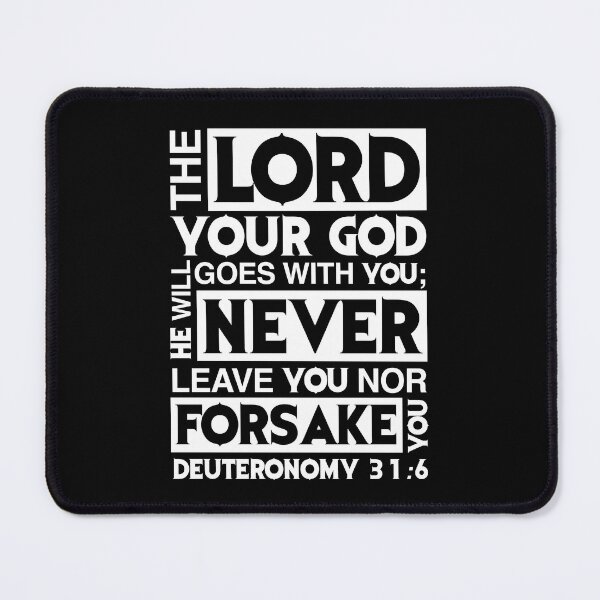 Item preview, Deuteronomy 31:6 designed and sold by plushism.