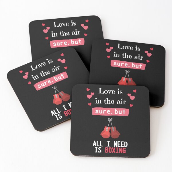 Item preview, Love Is In The Air, Sure, But All I Need Is Boxing designed and sold by 9N20.