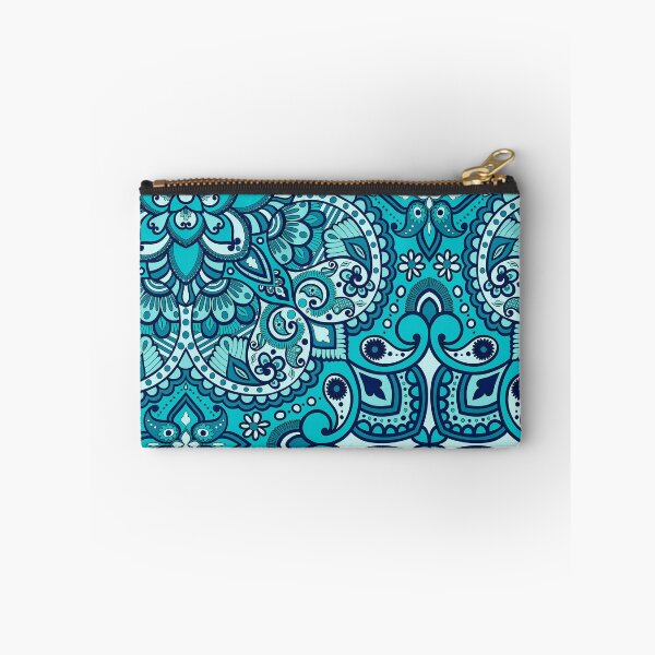 Item preview, Floral Mandala Repeat Pattern - Cerulean Blue designed and sold by SemDesigns1.