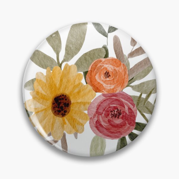 Item preview, Watercolor Flower Bouquet designed and sold by nabilahcholila.