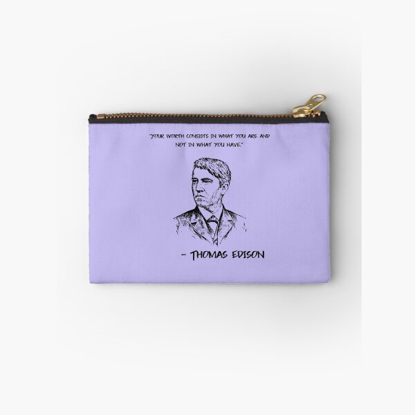 Item preview, Thomas Edison Inspirational Quote  designed and sold by LeftFieldFunny.
