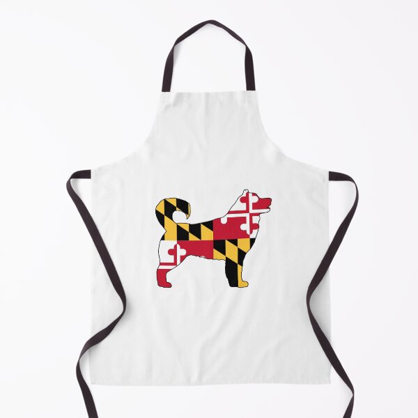 Item preview, Maryland Flag Sled Dog designed and sold by VanyaKar.