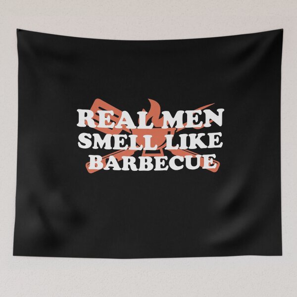 Item preview, Real Men Smell Like Barbecue designed and sold by pedrored369.