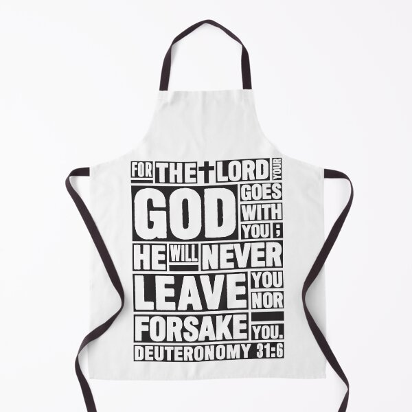 Item preview, Deuteronomy 31:6 The LORD your God goes with you designed and sold by plushism.
