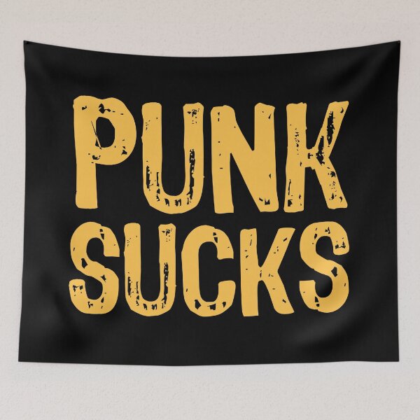 Item preview, Punk Sucks designed and sold by The "I Love Everything" Shop.
