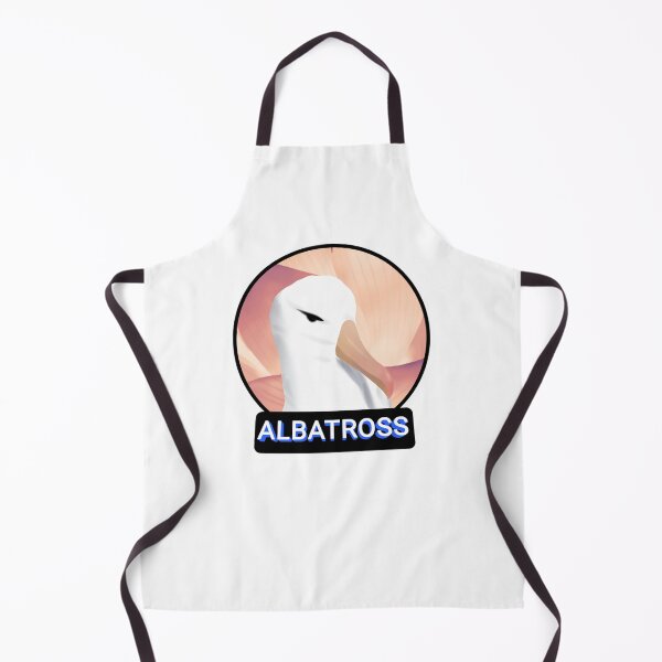 Item preview, Cute Albatross head in orange background designed and sold by Midnightviera.