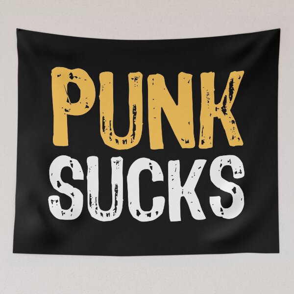 Item preview, Punk Sucks designed and sold by The "I Love Everything" Shop.