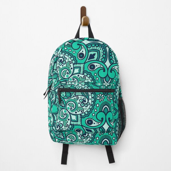 Item preview, Floral Mandala Repeat Pattern - Turquoise Green designed and sold by SemDesigns1.