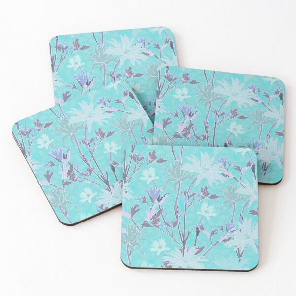 Item preview, Anemone capensis in turquoise designed and sold by Wildwagner.