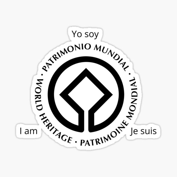 I Am World Heritage Sticker By Stratoguayota Redbubble