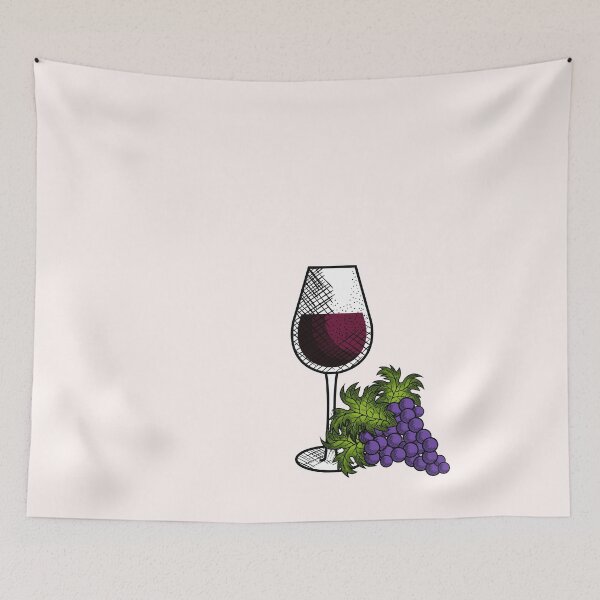 Item preview,  glass of wine designed and sold by artbyrosse.