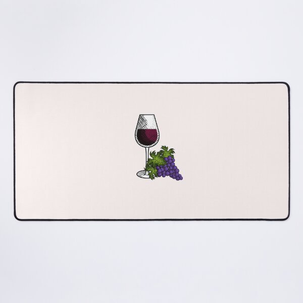 Item preview, glass of wine designed and sold by artbyrosse.