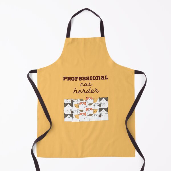 Item preview, Professional Cat Herder - Yellow and Brown Cats for Cat Lovers Funny and Cute Design designed and sold by JoyTop.