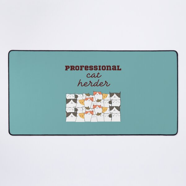 Item preview, Professional Cat Herder - Yellow and Brown Cats for Cat Lovers Funny and Cute Design designed and sold by JoyTop.