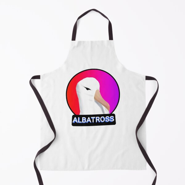 Item preview, Cute Albatross head in gradient background designed and sold by Midnightviera.