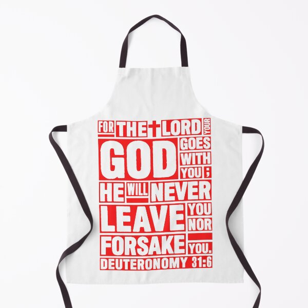Item preview, Deuteronomy 31:6 The LORD your God goes with you designed and sold by plushism.