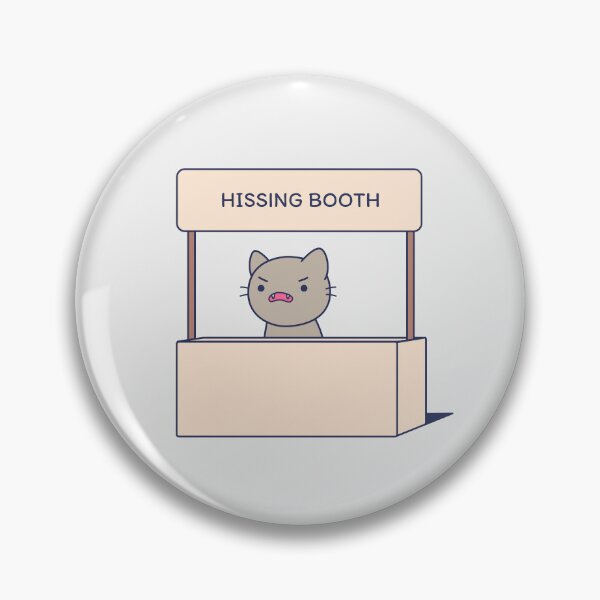 Item preview, Hissing Booth Cat 2 designed and sold by cheezup.