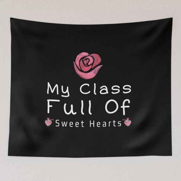 Item preview, My Class Full Of Sweet Hearts Valentine's Day Teacher T-Shirt, Gift for Valentines Day Unisex Ladies Tee, Teachers Day Shirts designed and sold by Alan-NY.