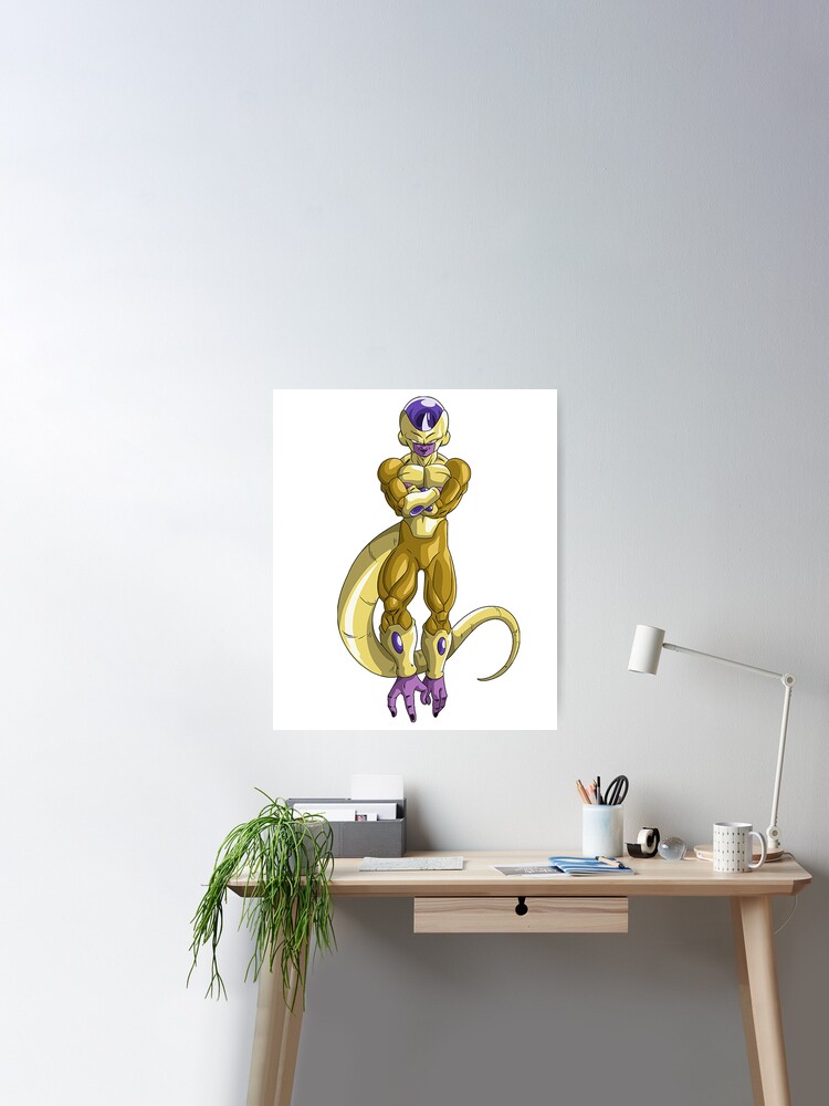 Magnet for Sale avec l'œuvre « Golden Freezer Dbz - Dragon Ball » de  l'artiste Art-Design-87