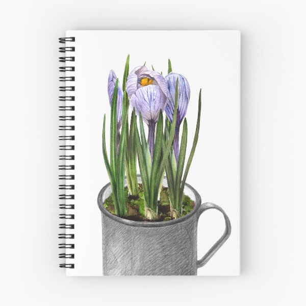 Item preview, Blooming crocuses in mug designed and sold by stasia-ch.